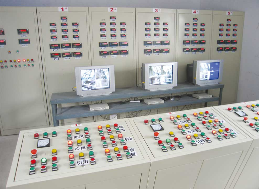 石灰窯高效空氣、煤氣預熱器及控制室1